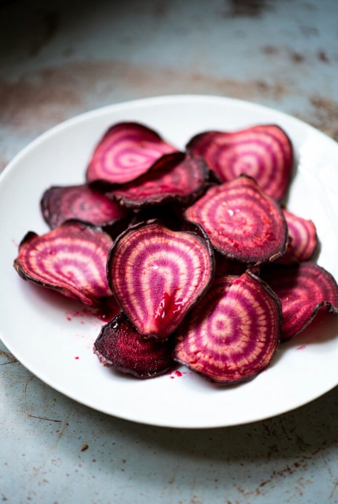 Chipsy z buraka z AirFryer