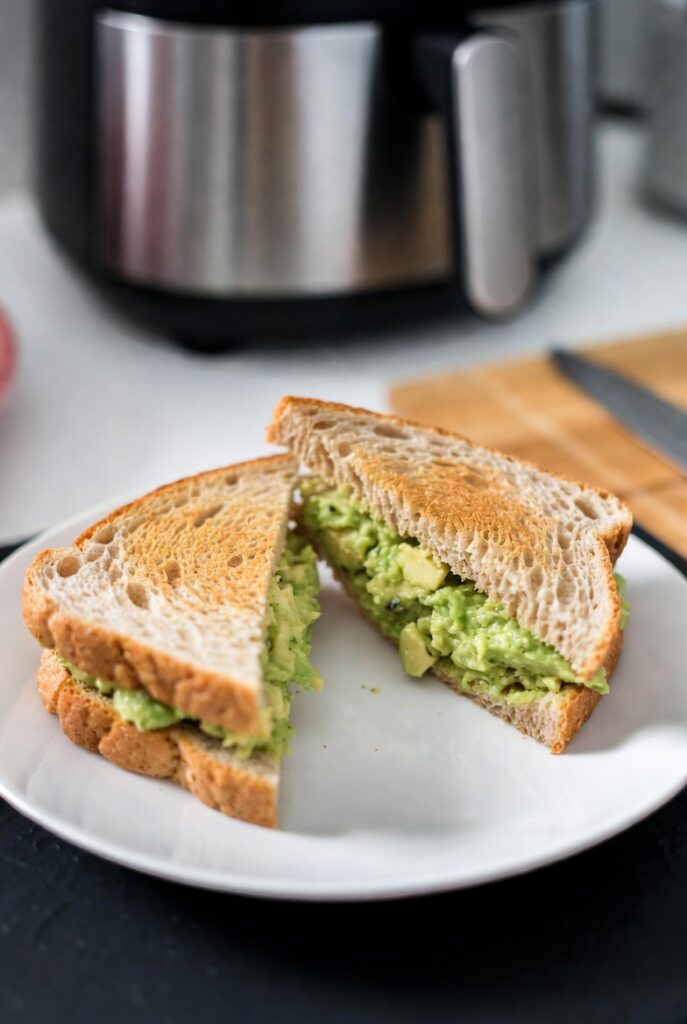 Kanapki z awokado z AirFryer