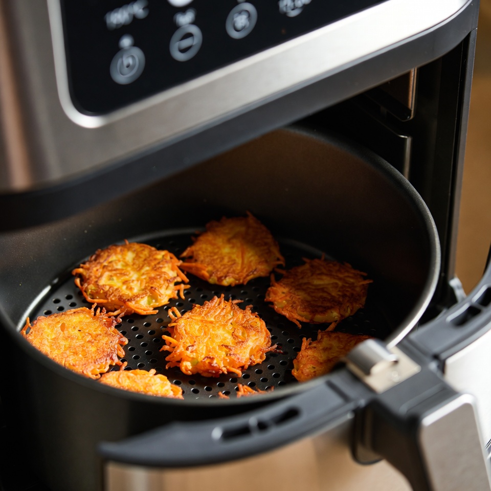 Placki marchewkowe w AirFryer Placki marchewkowe w AirFryer