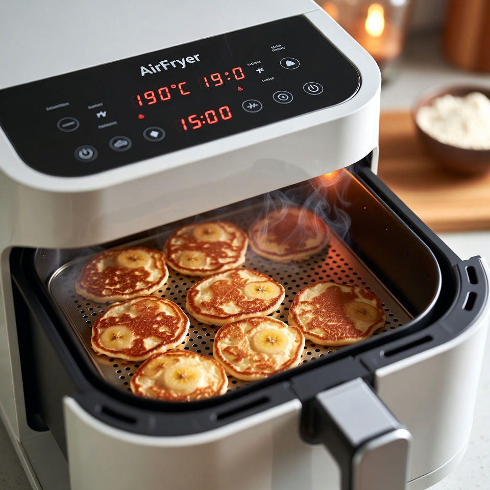 Placuszki bananowe w AirFryer Placuszki bananowe w AirFryer